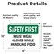 Signmission 10 in Height, 14 in Width, Vinyl Decal, Rectangle OS-2PACK-SF-D-1014-L-10676 - alternate 5